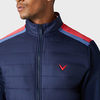 Callaway Racer Mixed Media Quilted Jacket