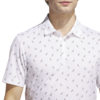 Adidas Ultimate365 Printed Mesh Polo Shirt