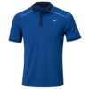 Mizuno Rib Knitted Short Sleeve Polo Shirt