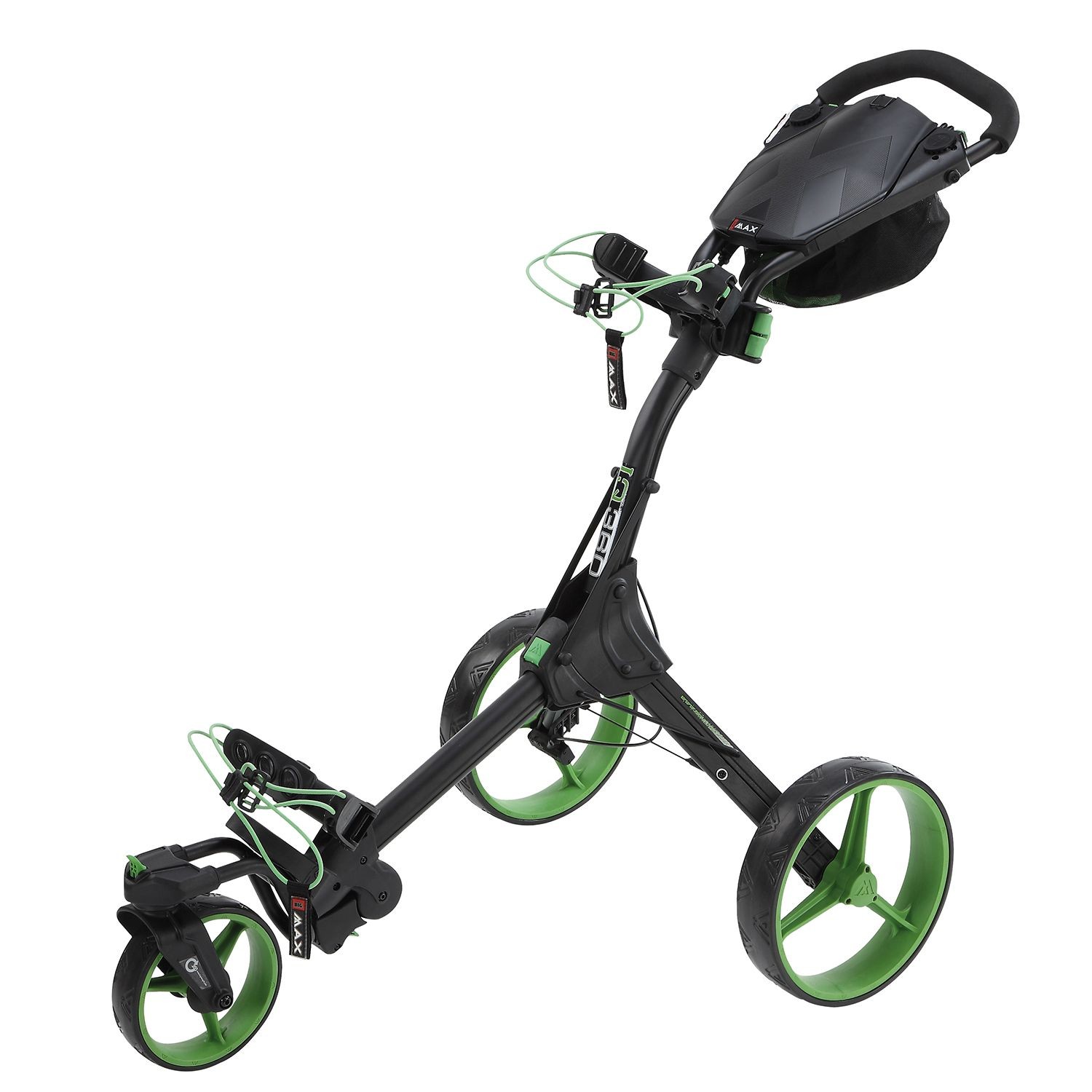 Big Max IQ 360 Trolley Black/Lime DIGITALGOLF
