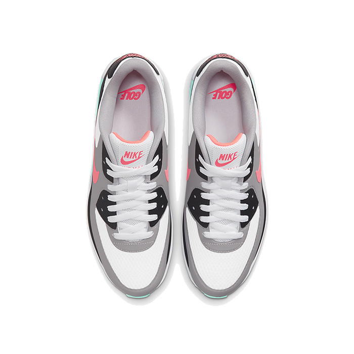 Nike Air Max 90 Spikeless Golf Shoes Mens 14 South Beach Hot Punch AM90  Masters | 883212101464 - Nike shoes Air Max Golf - Multicolor | SporTipTop