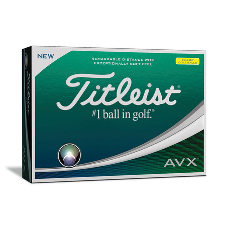 Titleist AVX Yellow