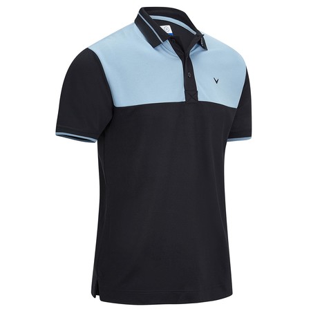 Callaway SS Colorblock W/ Intarsia Collar