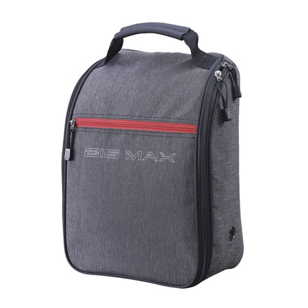 Big Max Shoe Bag Charcoal/Red