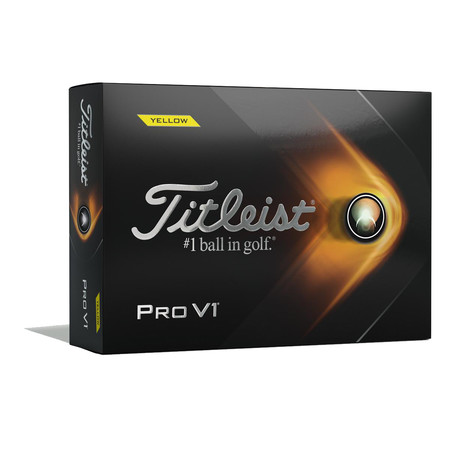 Titleist Pro V1 2021 Yellow