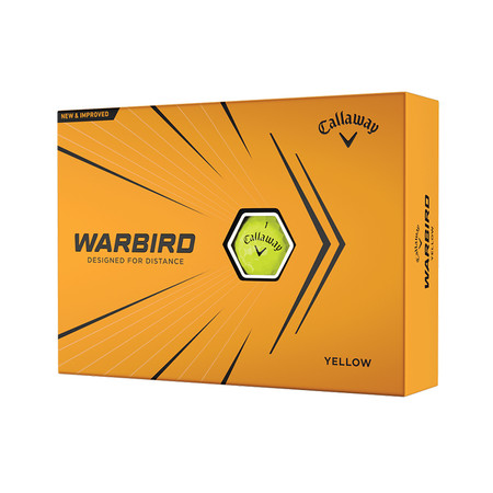 Callaway Warbird Golf Balls Yellow