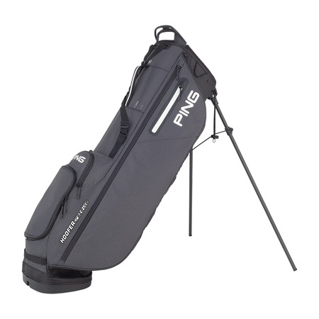 Ping Hoofer Craz-E Lite Stand Bag Black White