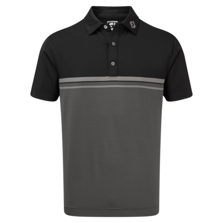 FootJoy Lisle Engineered End on End Stripe Shirt