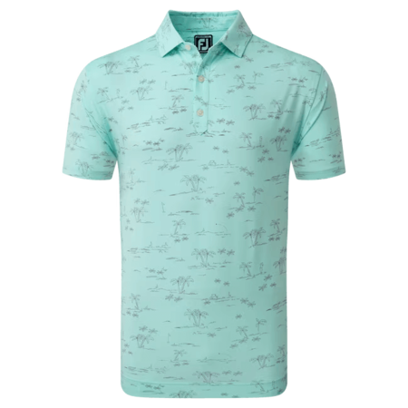 FootJoy Tropic Golf Print Lisle