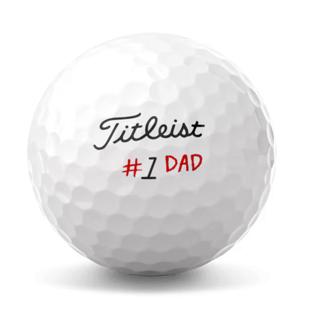 Titleist Pro V1 2025 White Father's Day