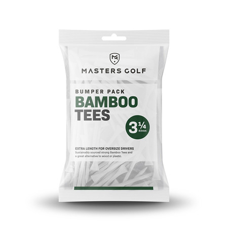 Masters Bamboo Tees 3 1/4 Bumpa Bag White Bag 85