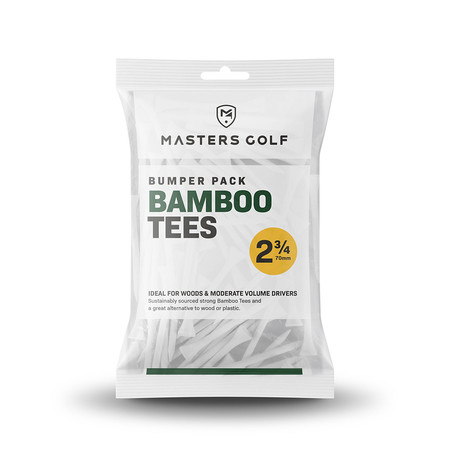 Masters Bamboo Tees 2 3/4 Bumpa Bag White Bag 110