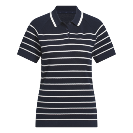 Adidas Ultimate365+ Stripe Knit Polo