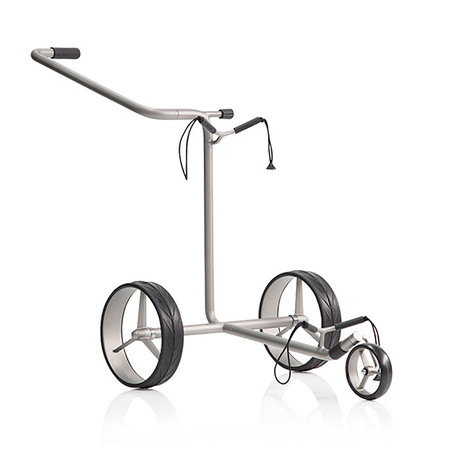 JuStar Silver manual 3-wheeled Trolley