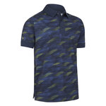 Callaway All Over Active Textured Print Polo
