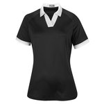 Callaway Textured Short Sleeve V-Placket Colourblock Polo