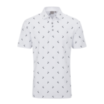 Ping Gold Putter Printed Men's Polo Shirt