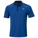 Mizuno Rib Knitted Short Sleeve Polo Shirt